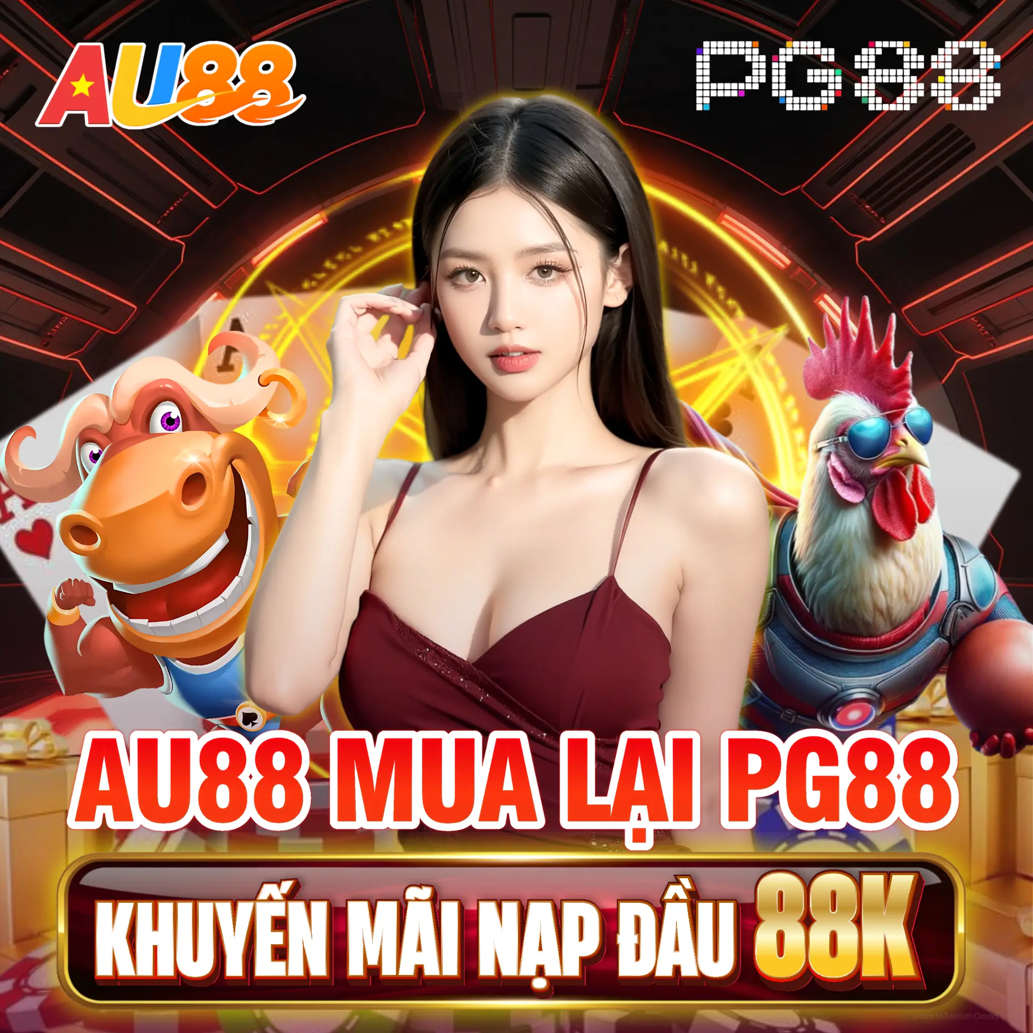 Banner Chính Thức PG88 bản mobi